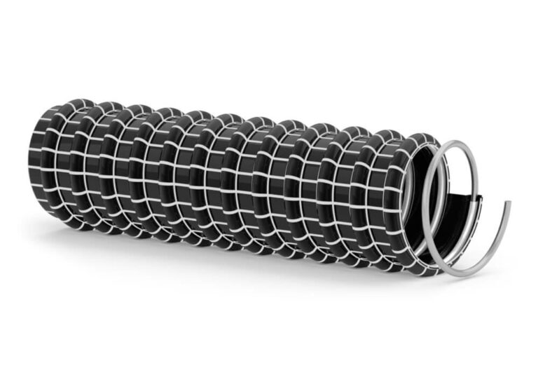Flextrack vacuum hose