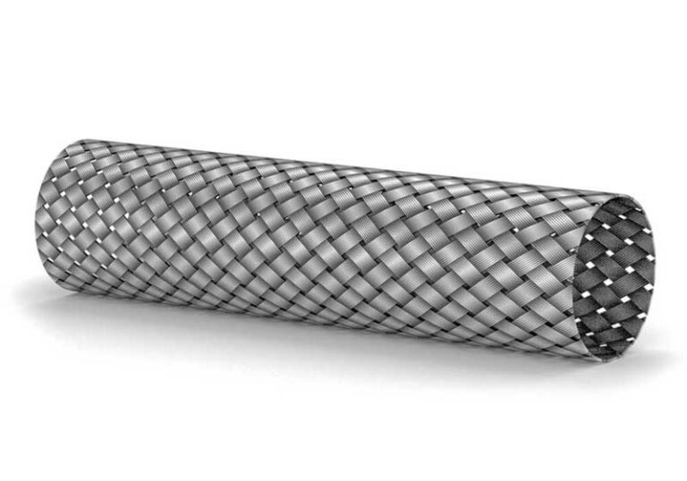 Stainless steel sock braid