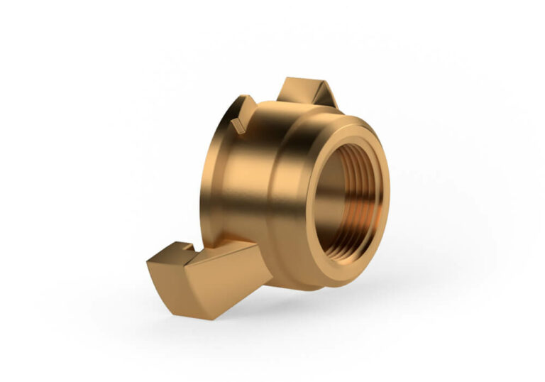 Coupling internal thread SMS 1179 brass
