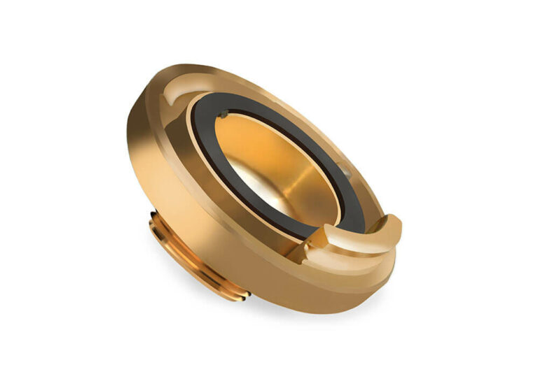 Coupling external thread SMS 1158 brass