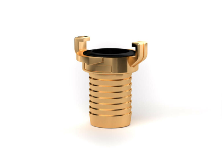 Coupling part with hose socket