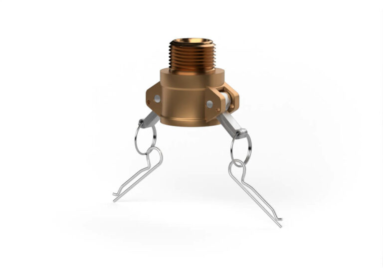 Female coupling B - external thread bronze