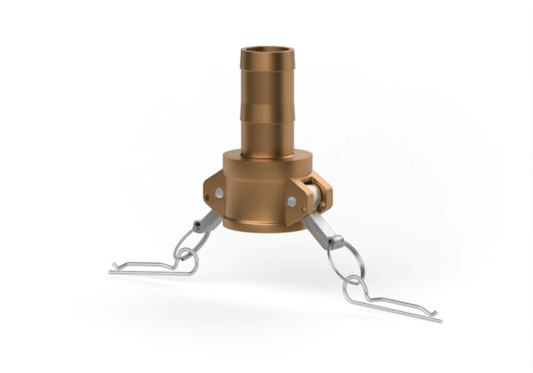 Female coupling C - hose connection bronze