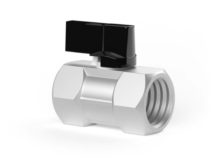 Mini ball valve - internal thread