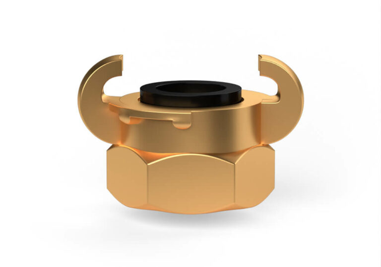 Compressed air fitting - internal thread