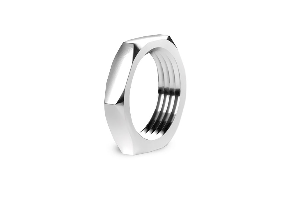 Hexagon nut with cylindrical thread DIN 431