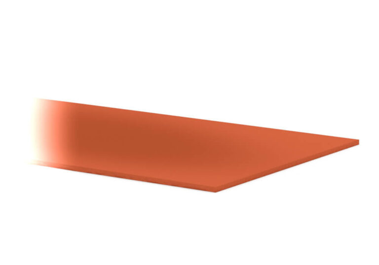 Silicone rubber sheet without insert