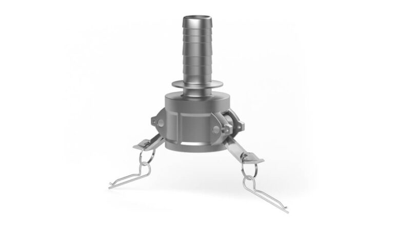 Female coupling C - hose end. stainless steel
