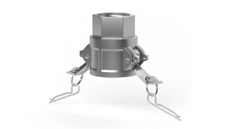 Honkoppling D – invändig gänga aluminium