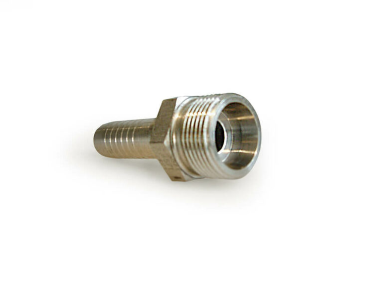 Nipple out. fixed M-thread, Pressure class L