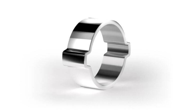 Hose clamp Oetiker 2-Eye - Stainless steel - 2041
