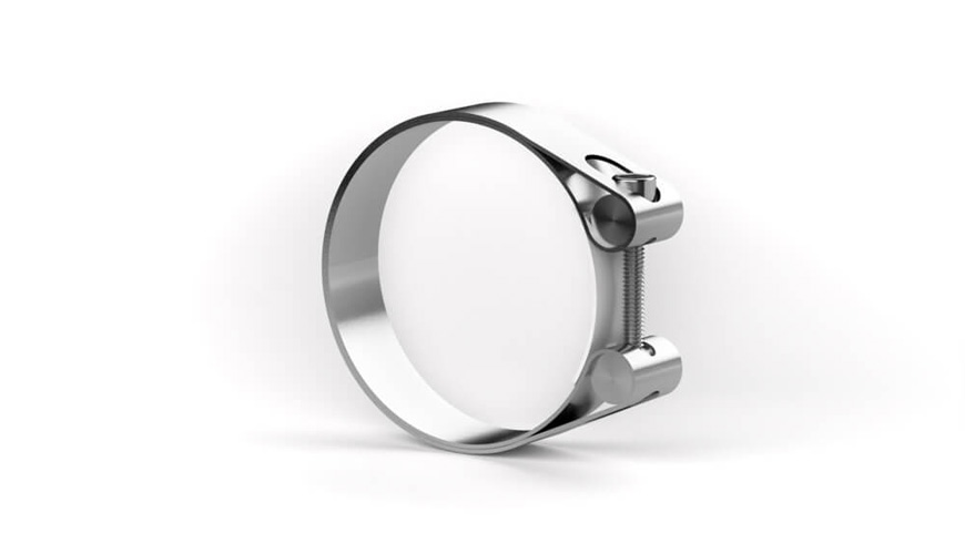 Hose clamp with one Allen screw - Steel - 2057