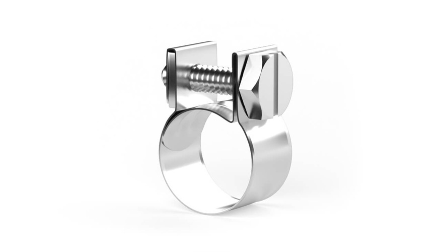 Hose clamp mini - stainless steel - 2007