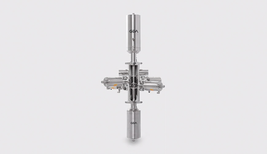 Double-chamber Valve Aseptomag® DDK - standard execution
