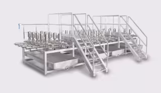 Double-chamber valve Aseptomag® DK - valve matrix