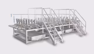 Double-chamber valve Aseptomag® DK - valve matrix 