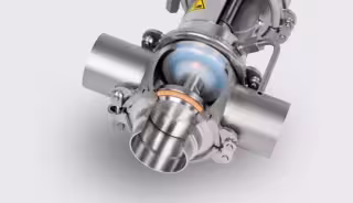 Shut-off Valve D-tec® N-DV - hard-sealing with TEFASEP® gold