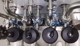 Shut-off valve VESTA® H_A - valve distribution bulkhead connection