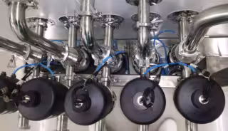 Shut-off valve VESTA® H_A - valve distribution bulkhead connection