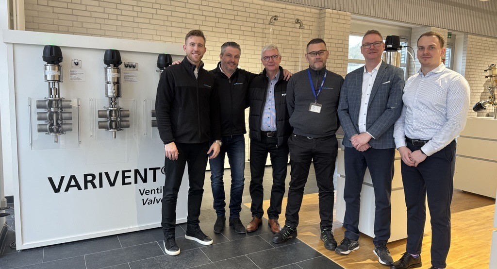 Representatives from Colly Flowtech and GEA during a company visit.