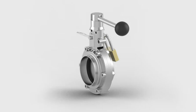 DISK LOCK for manual hygienic butterfly valve
