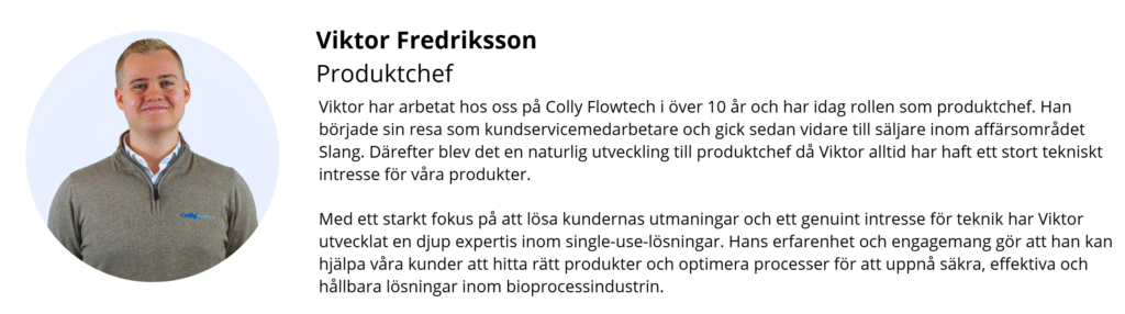 Viktor Fredrikssons rollebeskrivelse